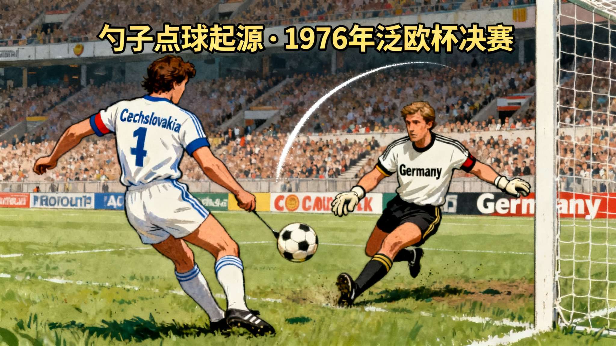 麦卡利斯特主罚勺子点球,依合散扑出皮球 “勺子” 点球起源于1976年泛欧杯决赛现场,Czechoslovakia名将帕